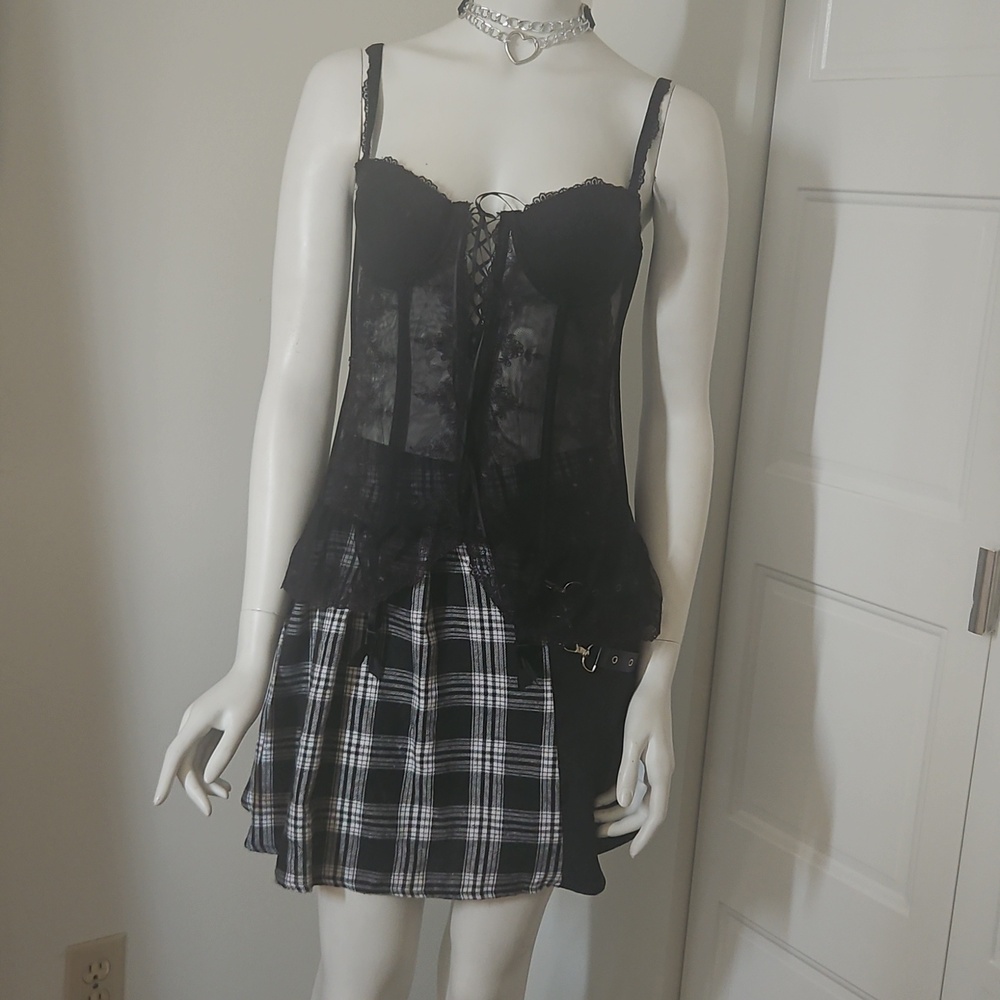 Plaid Skirt